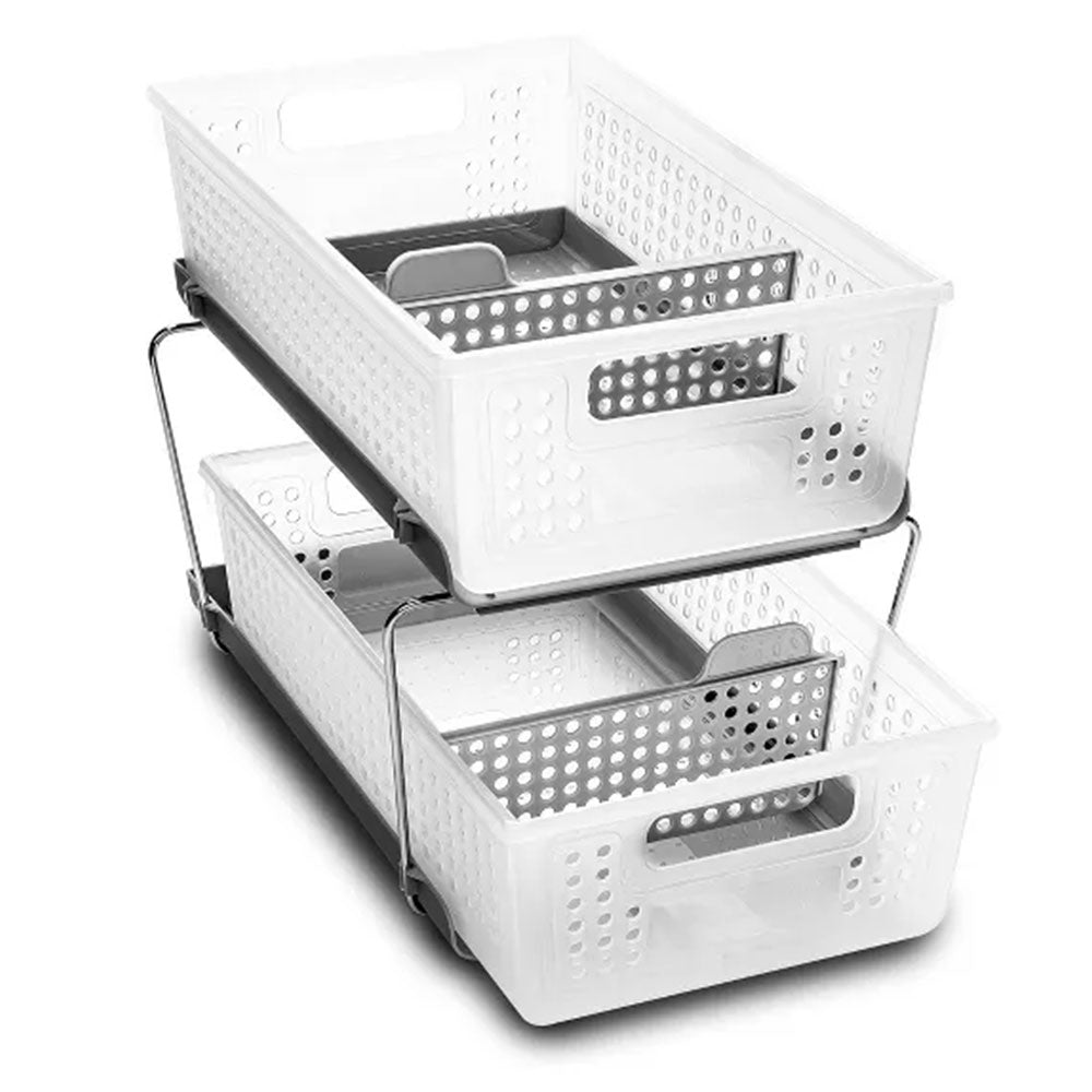 Madesmart Two Level Storage with Dividers