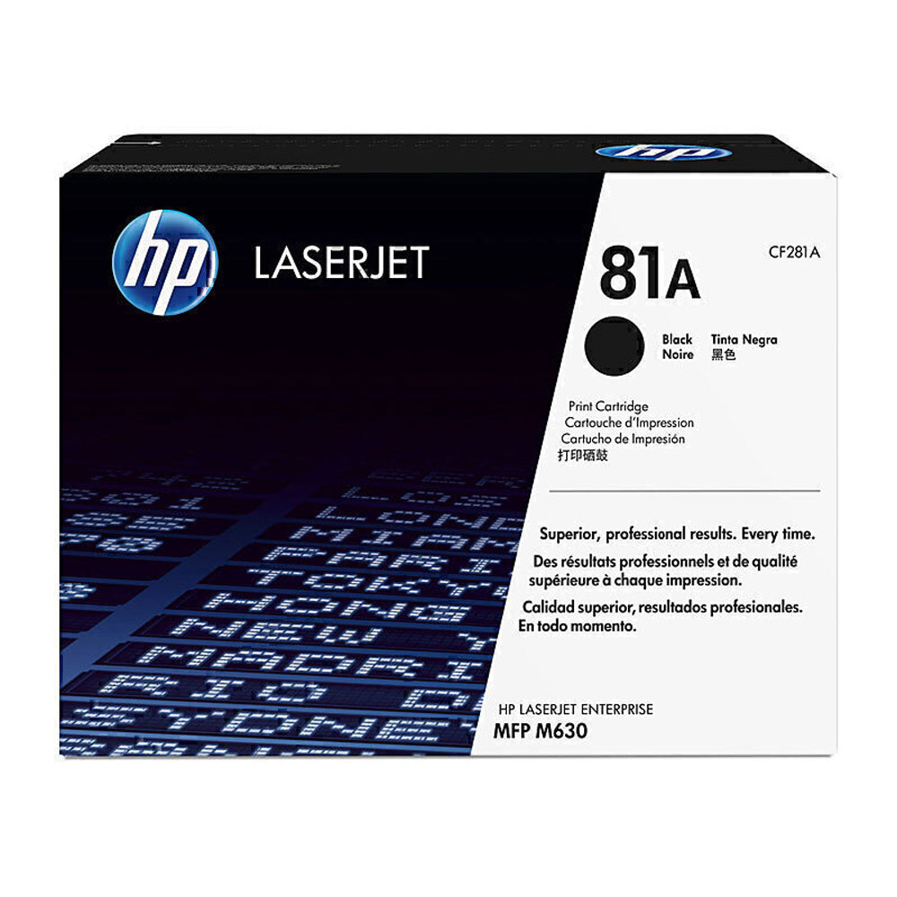 HP 81 Cartucho de toner (preto)