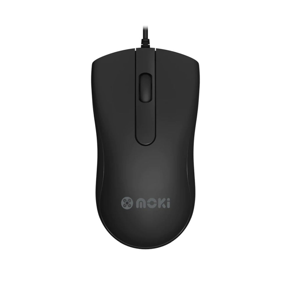 Moki USB Optical Mouse (sort)