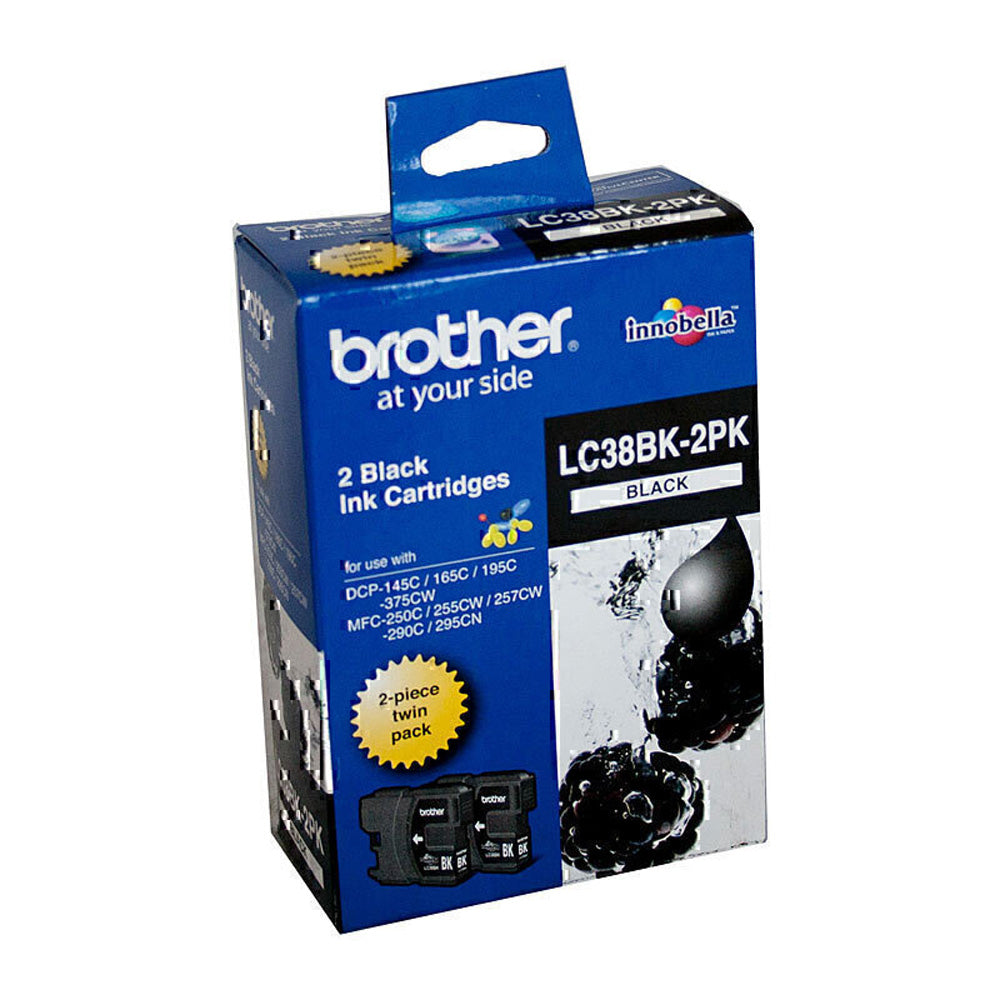 Bror LC38 Cartridge Twin Pack (svart)