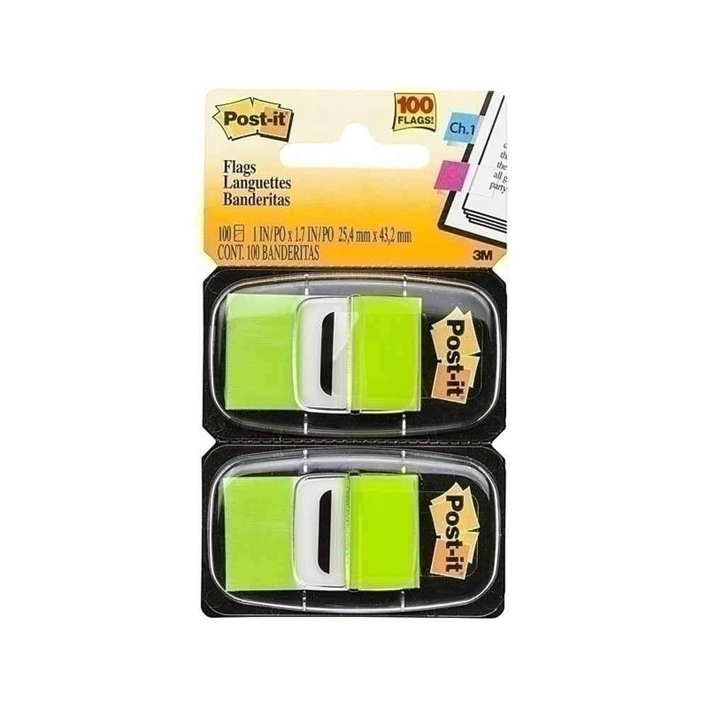 Post-it 2-pack 25x43mm flagg (boks med 6)