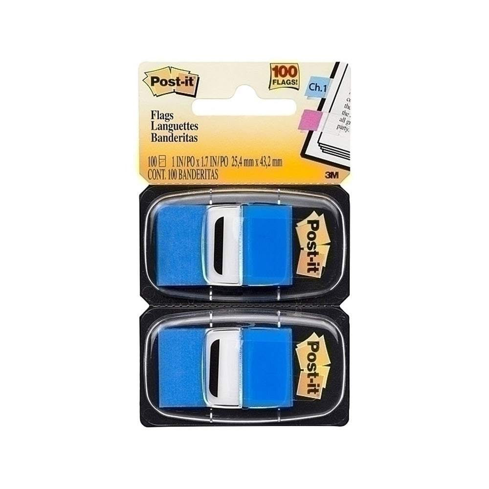 Post-it 2-pacote 25x43mm sinalizadores (caixa de 6)