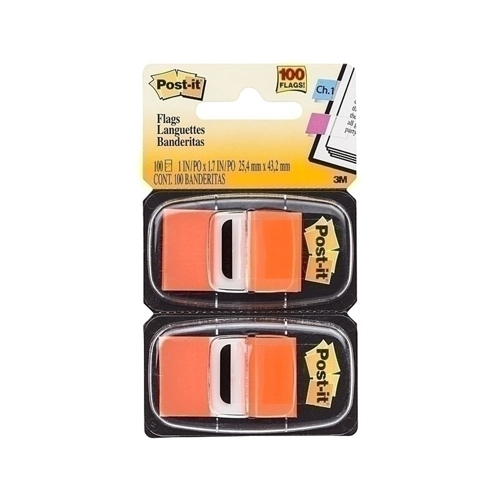 Post-it 2-pack 25x43mm flagg (boks med 6)