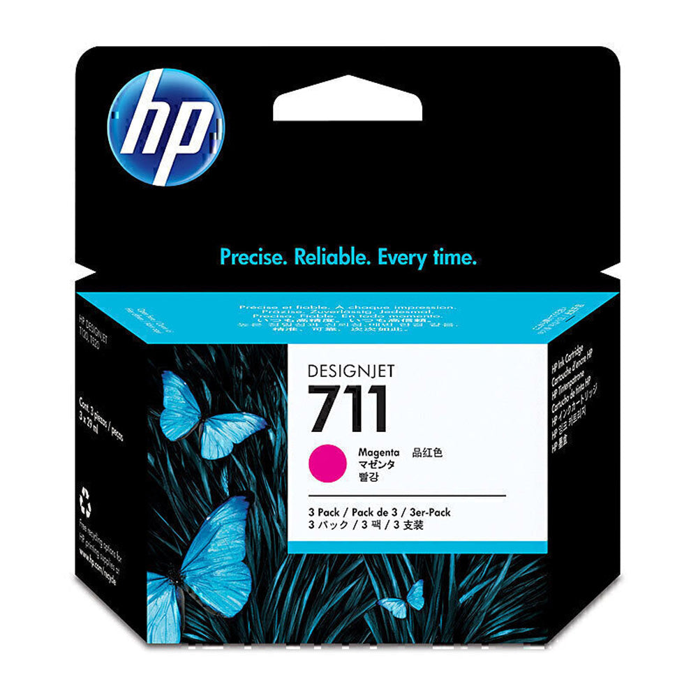 HP 711 Kaset atramentowy 29 ml 3pk