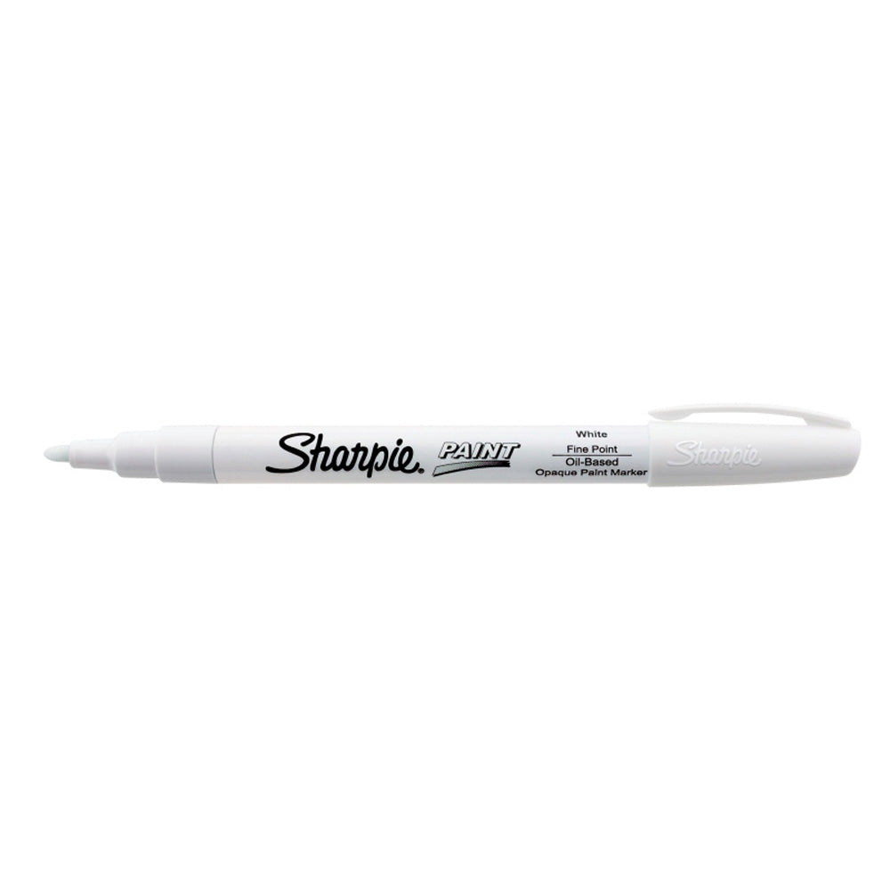 Sharpie Paint Marker 12pk (vit)