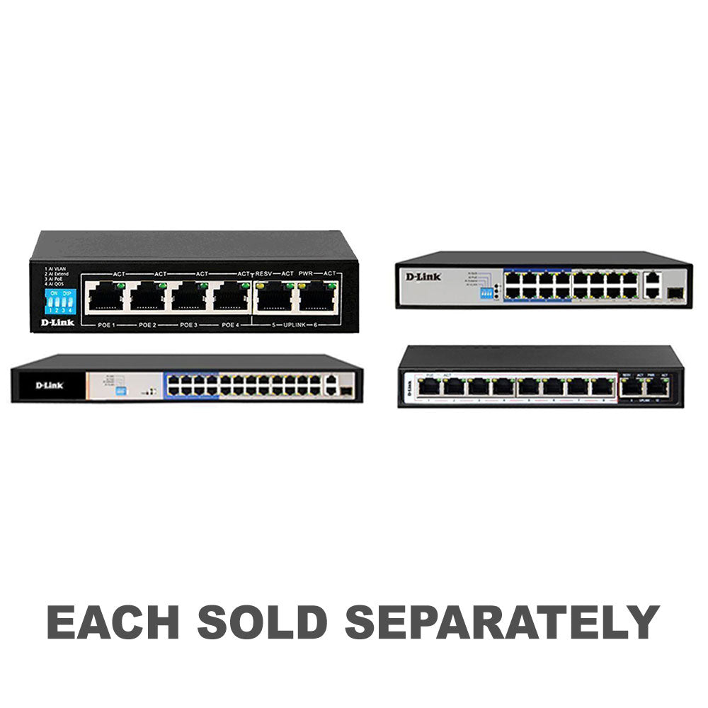 D-Link PoE Switch w/ Long Reach Port