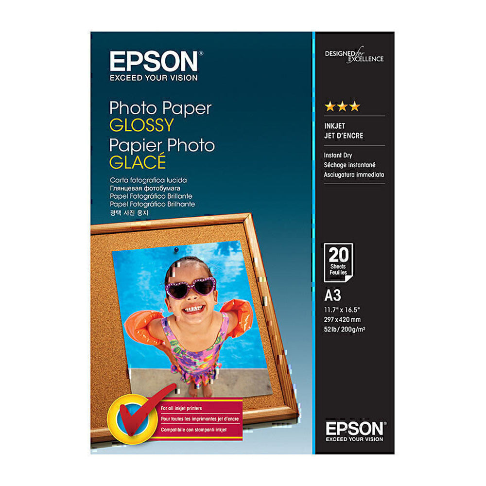 Epson Glossy Photo Papel 20pc