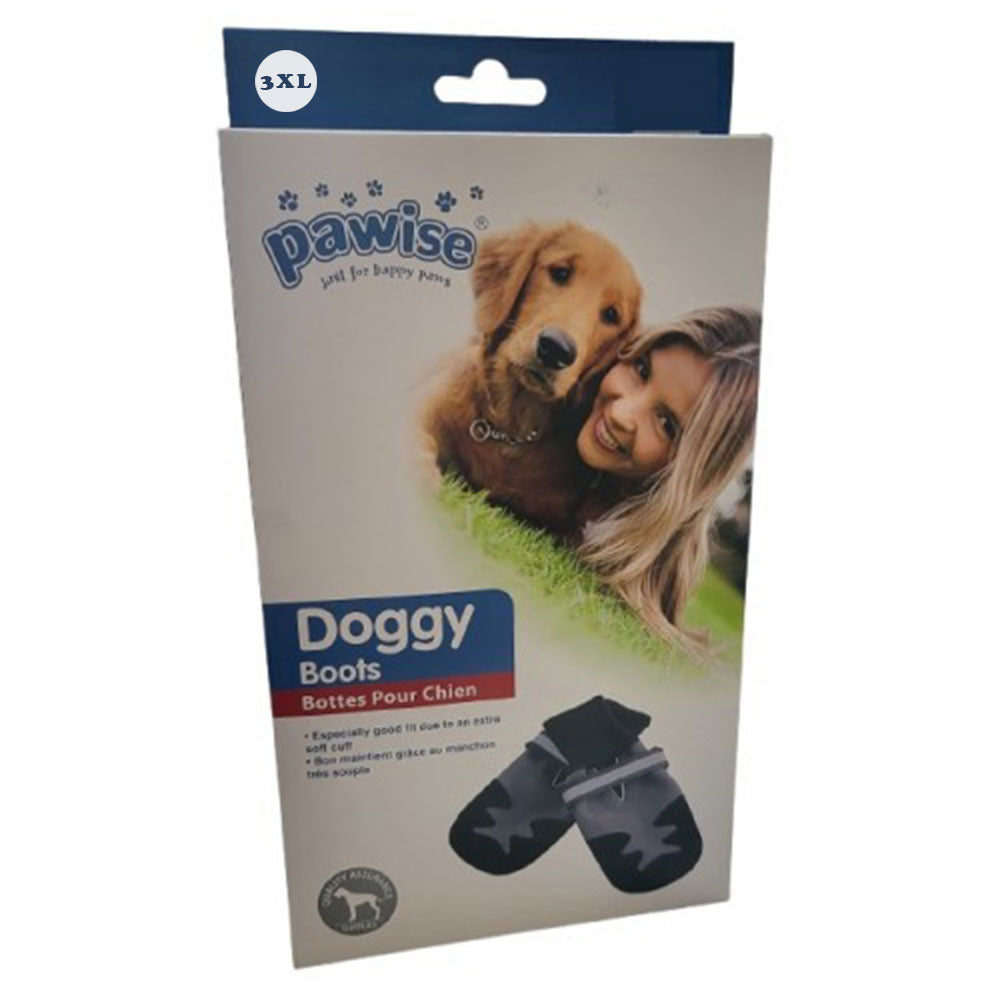 Pawise doggy stövlar (paket med 2)