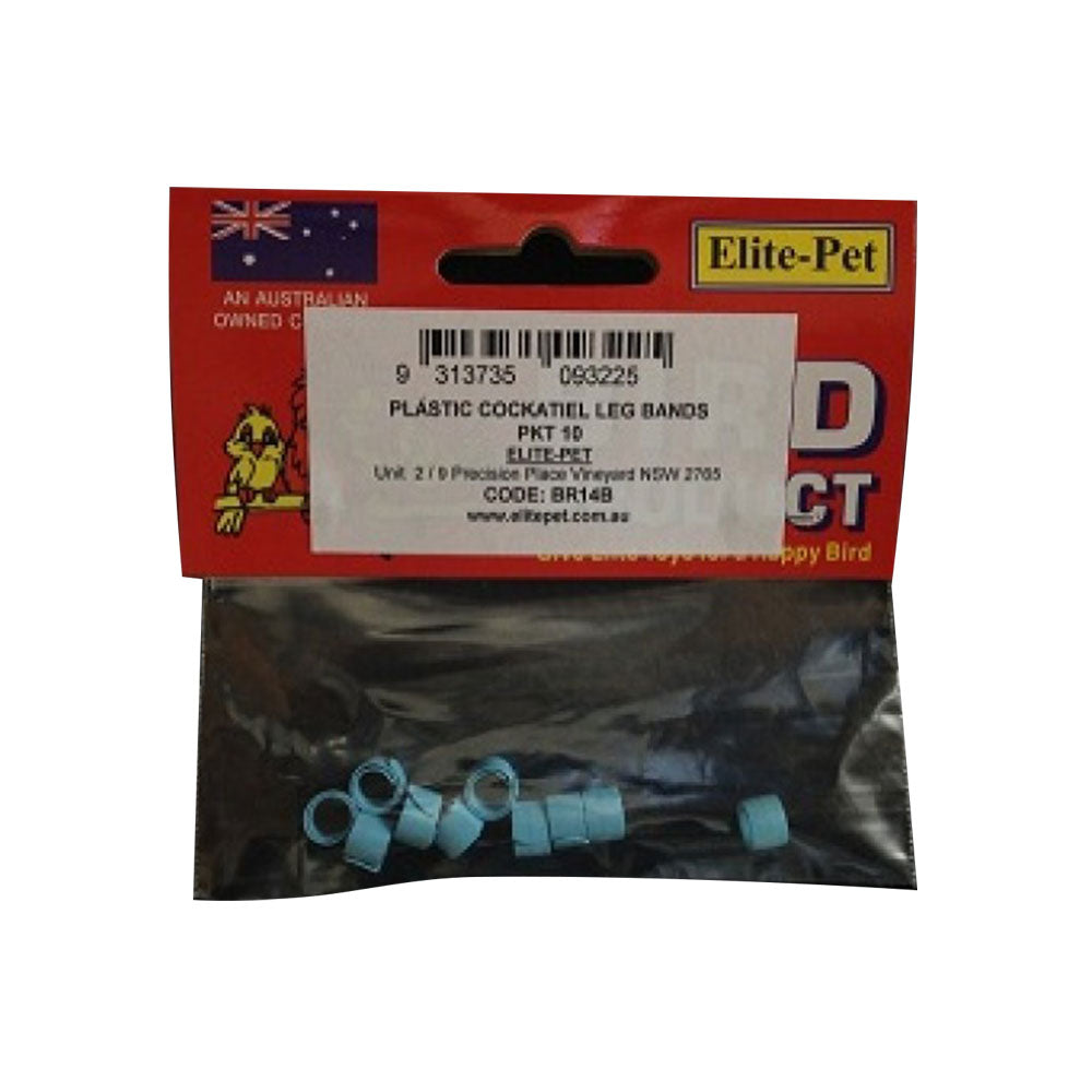 Elite Pet Plastic Leg Ring 10pk