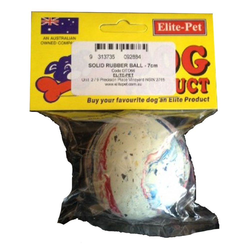 Bola sólida de borracha de elite-pet-pet