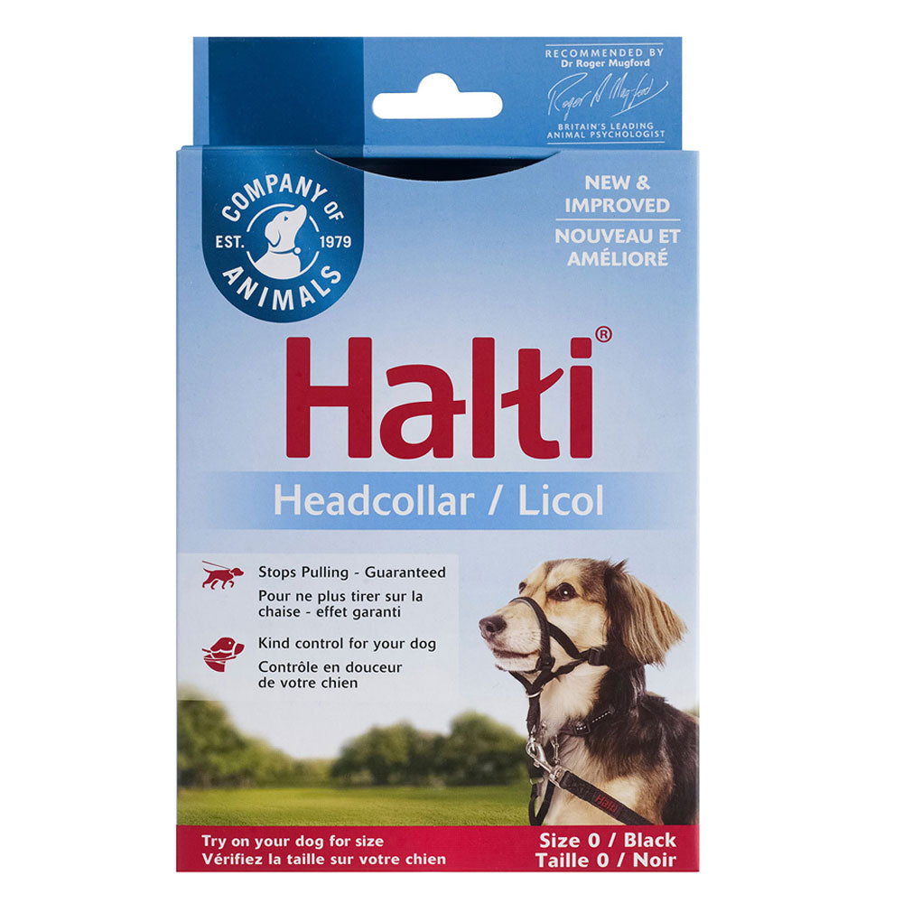 Halti Dog Head Collar（黒）