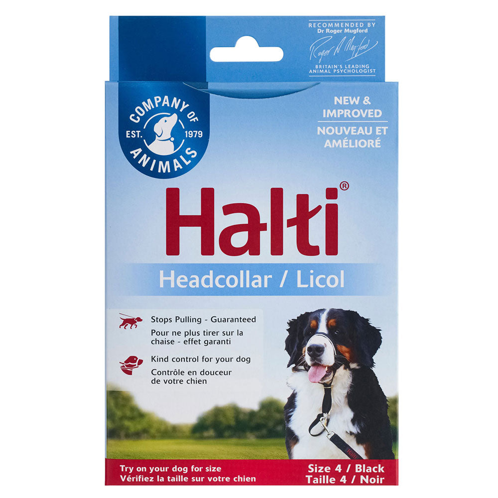 Halti Dog Head Collar (Black)