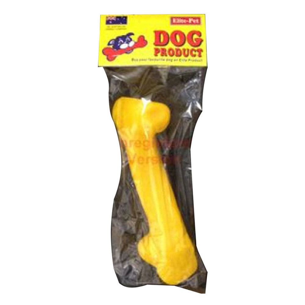 Elite Pet Squeaky Bone Dog Legetøj