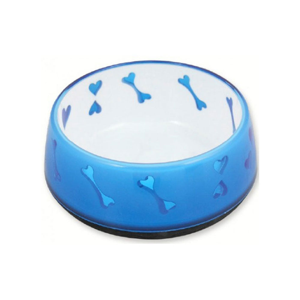 Pawise Lifestyle Dog Love Bowl (blu)