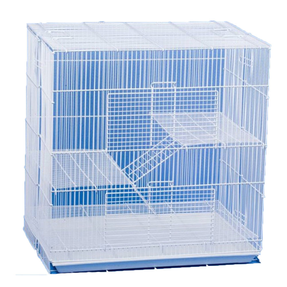 Rat Cage with 2 Platforms (60x40x60cm)