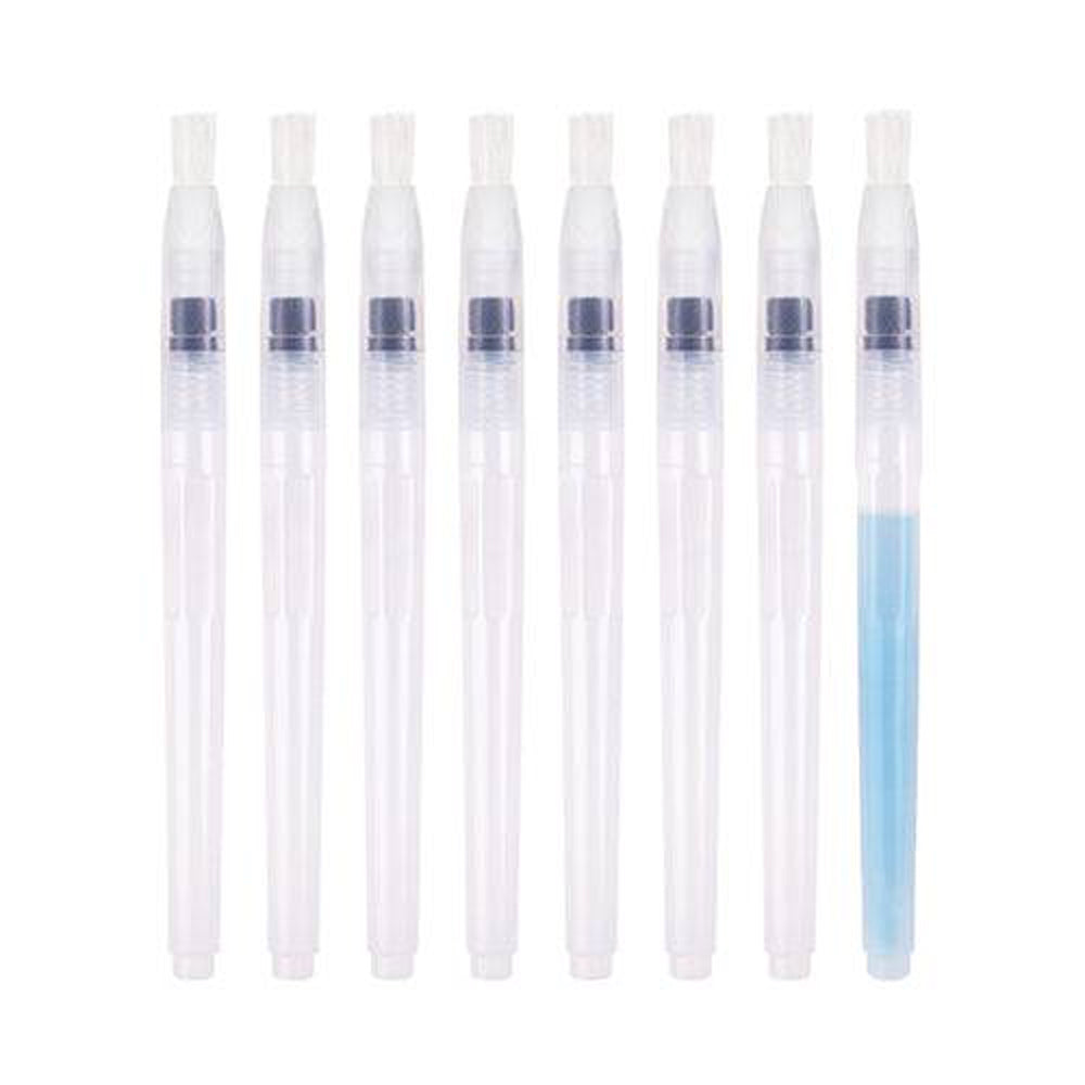 Refillable Flat Water Brushes 8pk