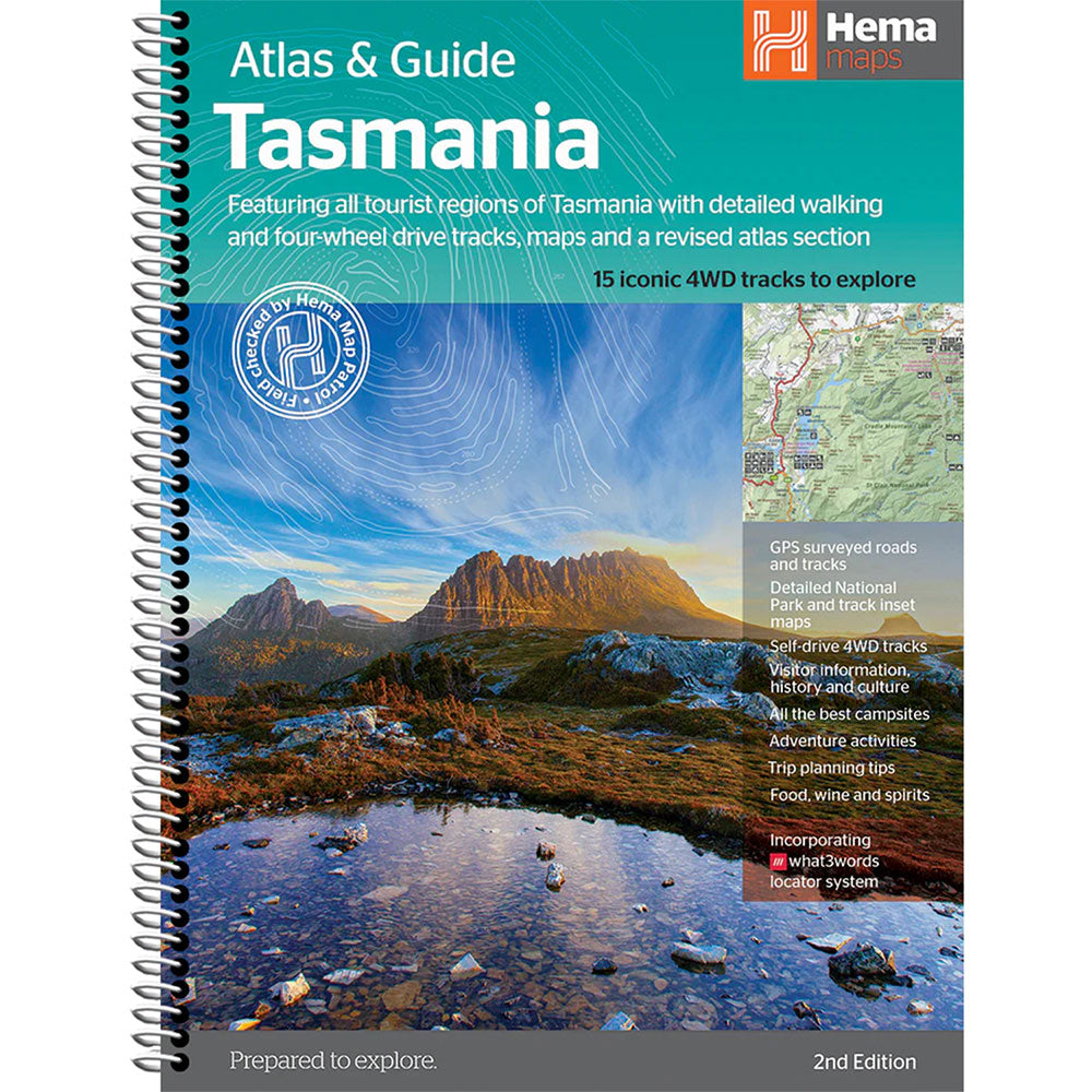 Hema Tasmania Atlas & Guide