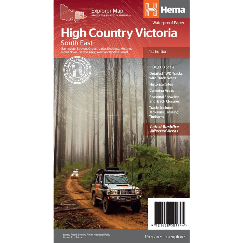 Hema High Country Victoria Map