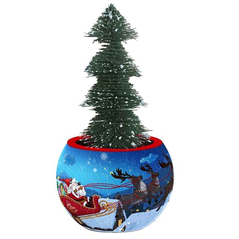 Pintoo Christmas Flowerpot -puslespil 80stk