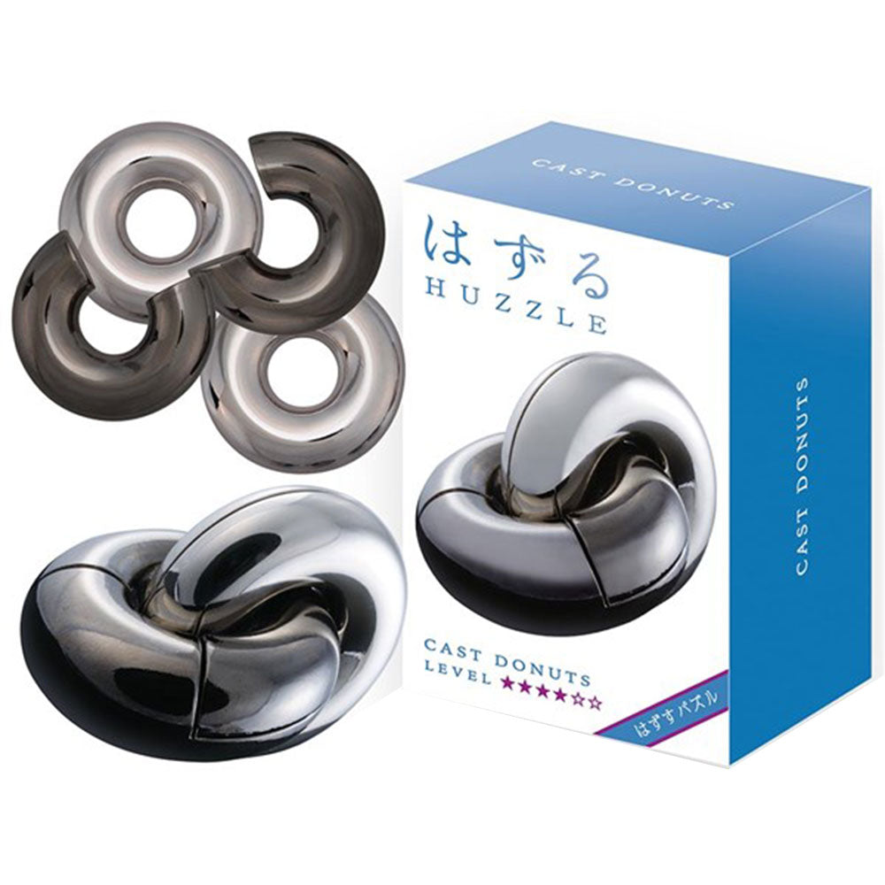 Hanayama L4 Cast Huzle Brain Teaser Puzzle