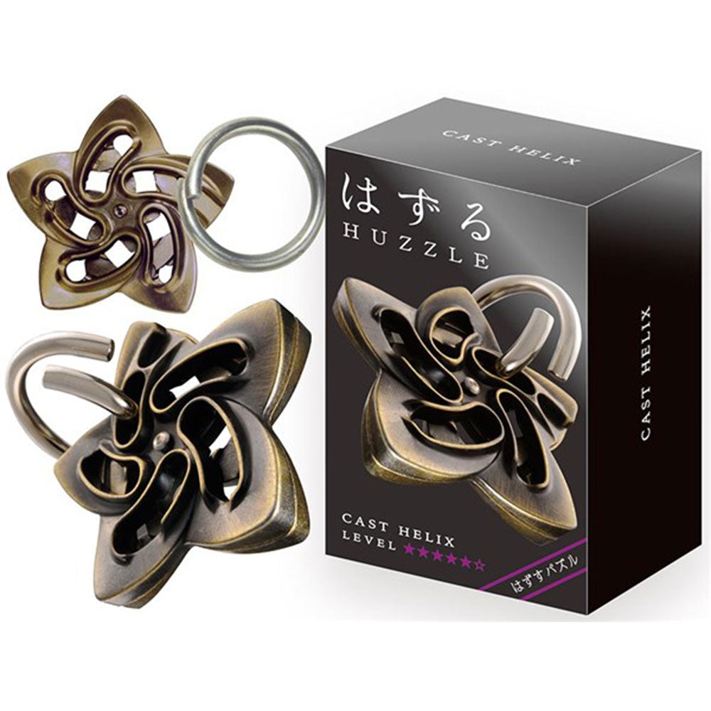 Hanayama L5 kastede Huzzle Brain Teaser -puslespil