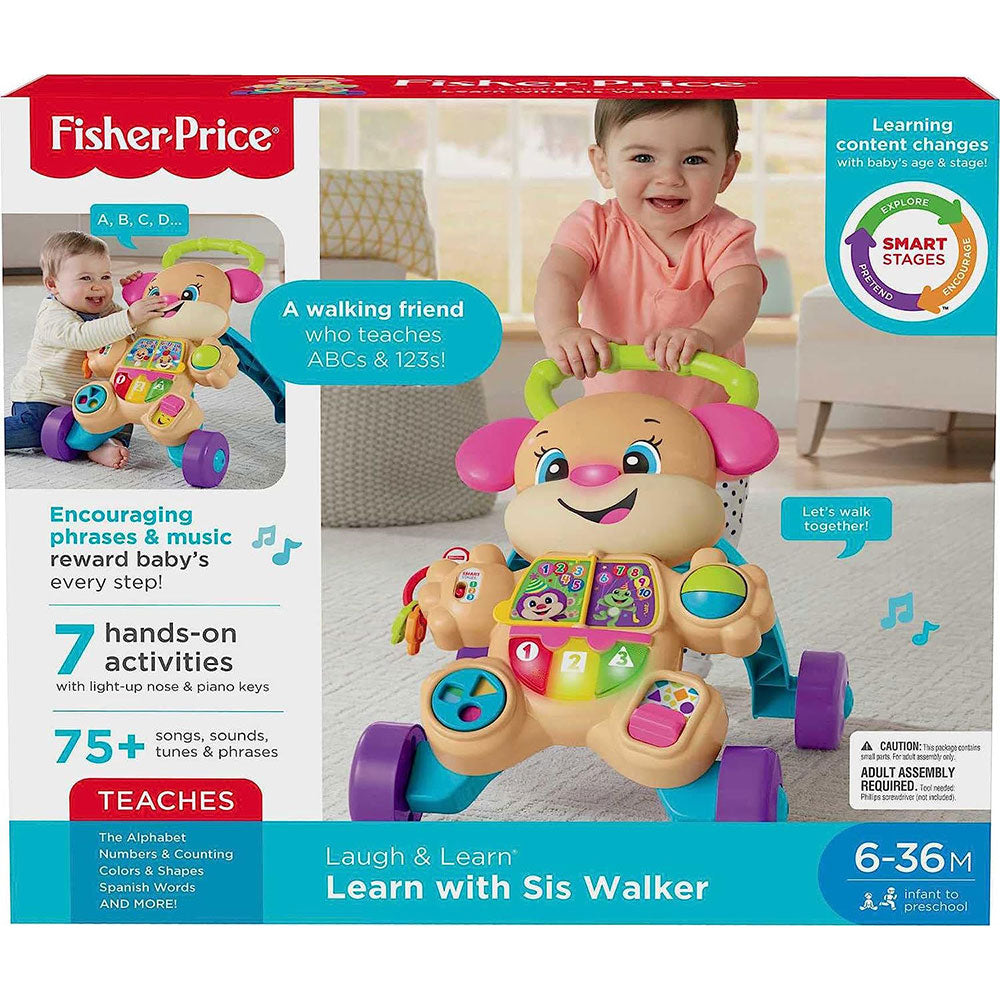 Fisher-Price Rish & Learn Puppy Walker