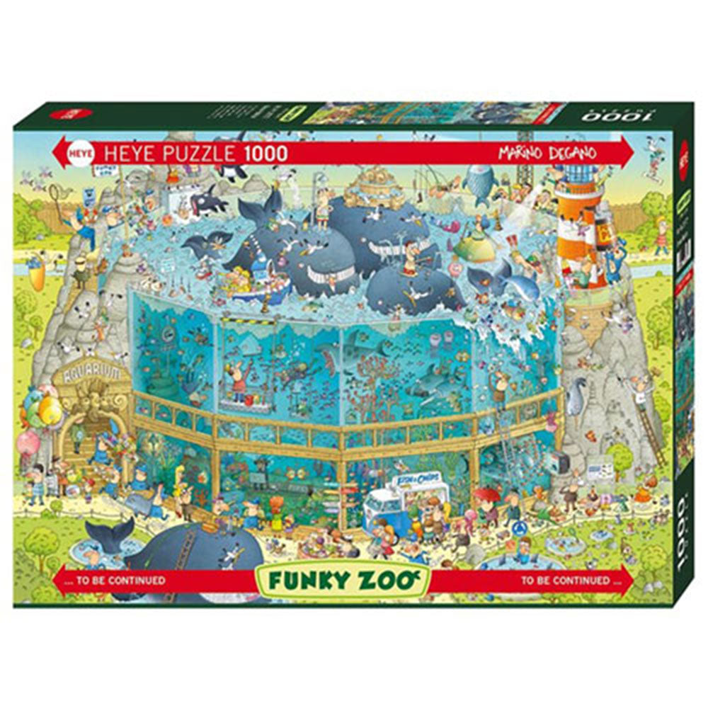 Heye funky zoo puzzle 1000pcs