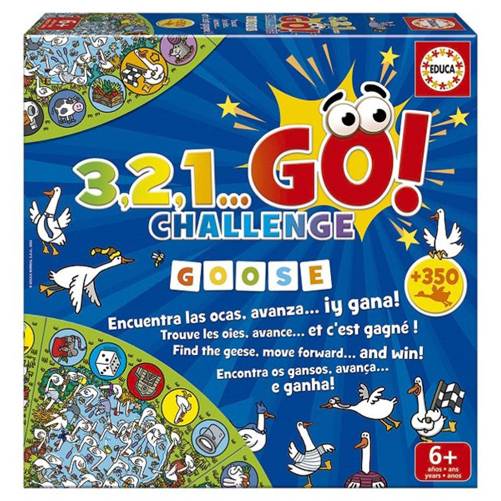 Jogo de Desafio de Educa 3,2,1