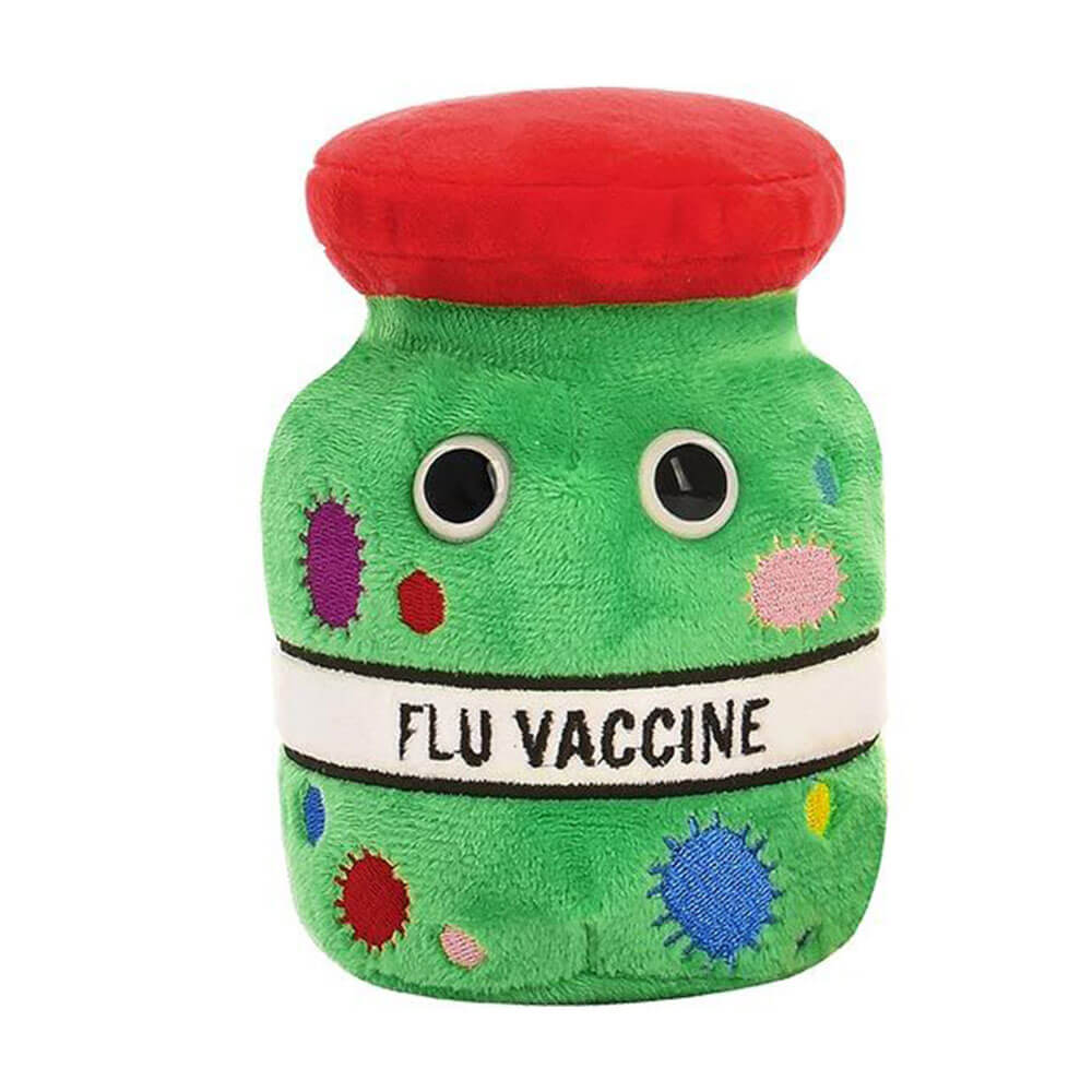 Microbes géants en peluche