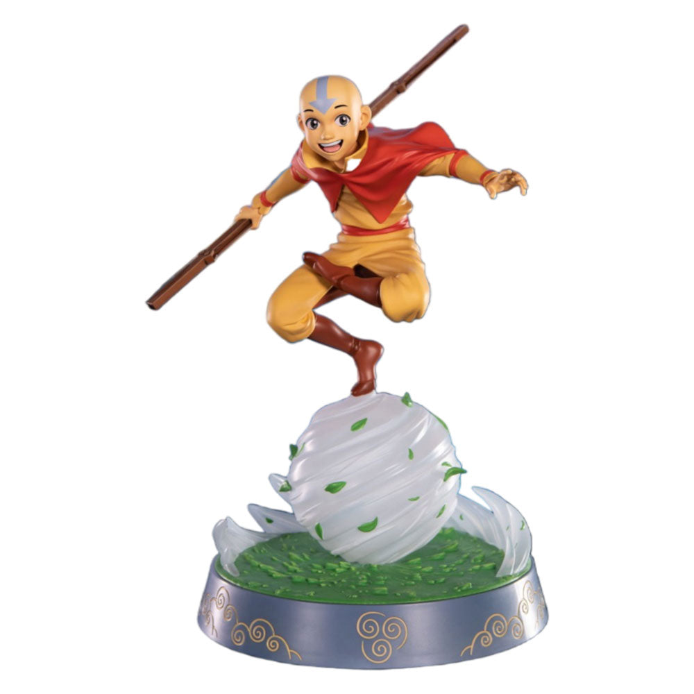 Avatar den siste airbender Aang PVC -statuen