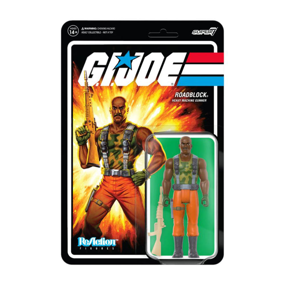 G.I. Joe Roadblock ReAction 3.75" Action Figure