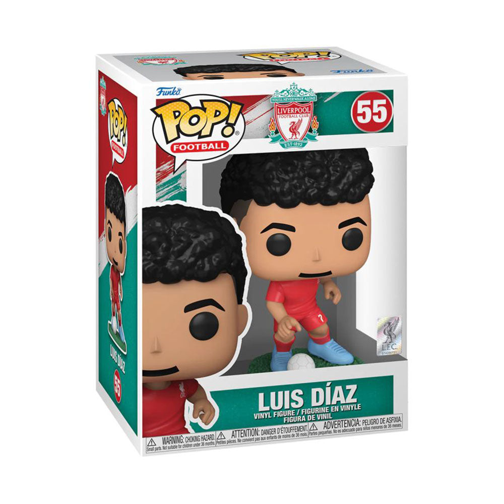 Football: Liverpool FC Luis Diaz Pop! Vinyl