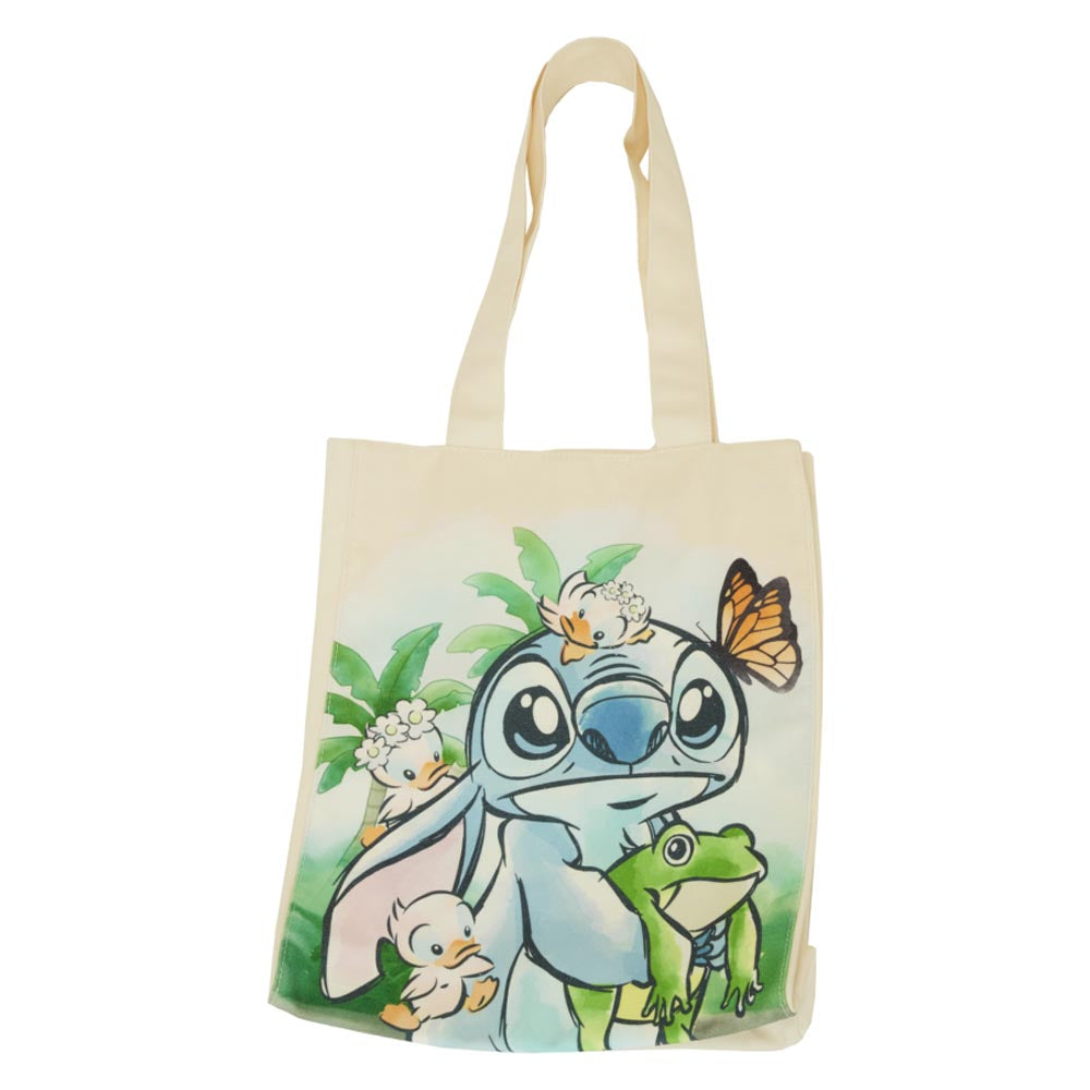 Lilo & Stitch Springtime Stitch Canvas Tote