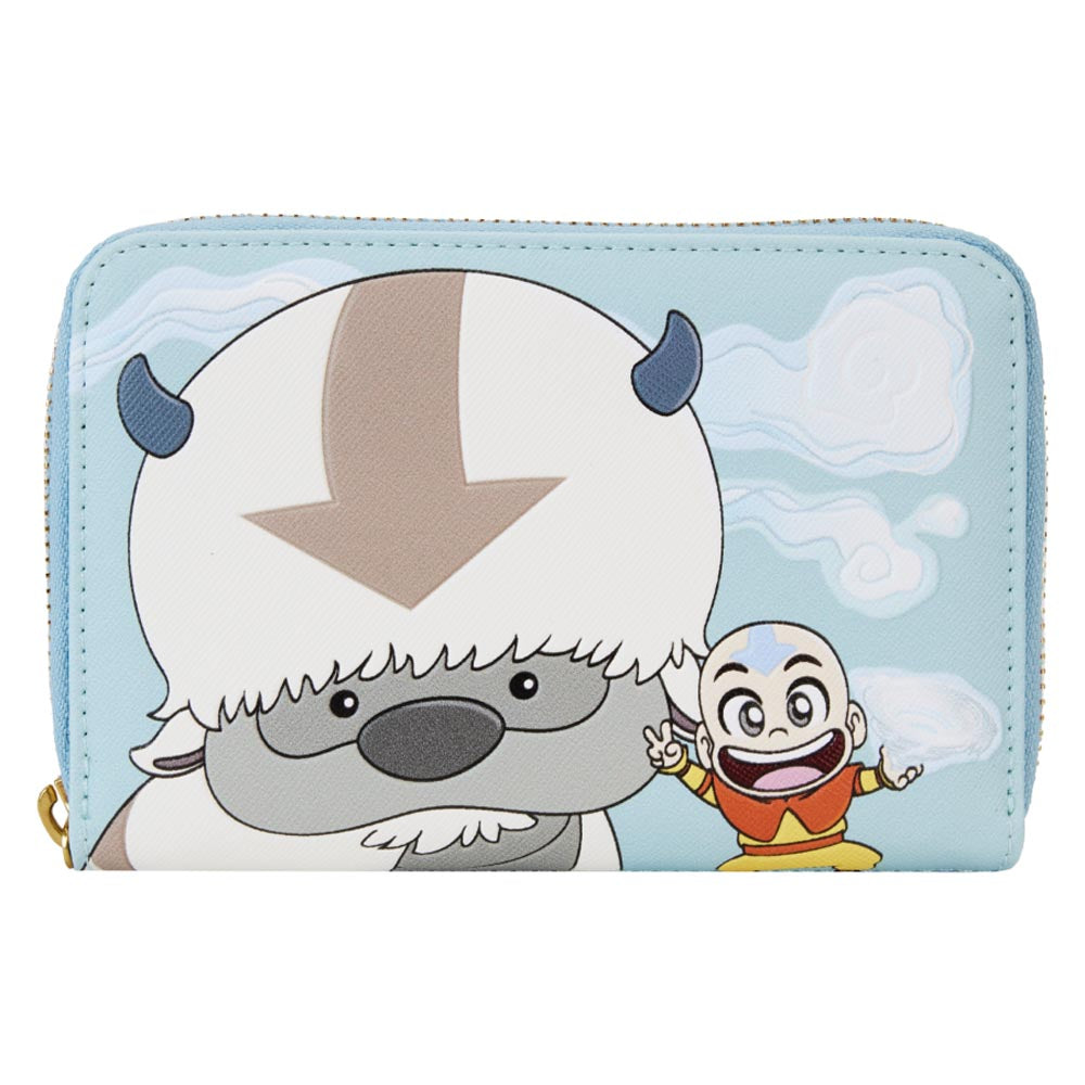 Avatar Aang, Appa & Momo Zip Around Wallet