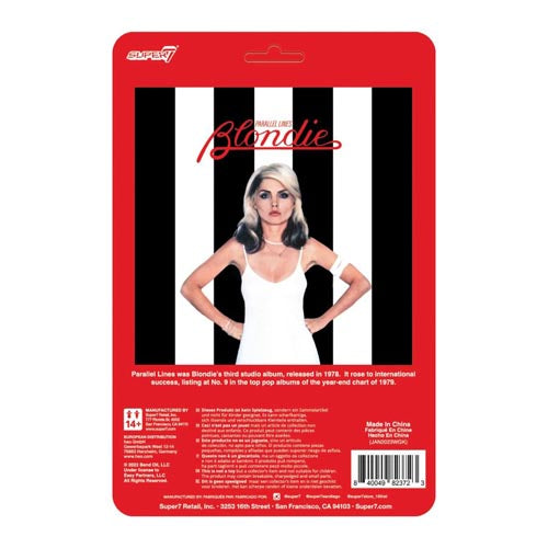 Blondie Debbie Harry Parallel Lines Reaction 3.75" Figure