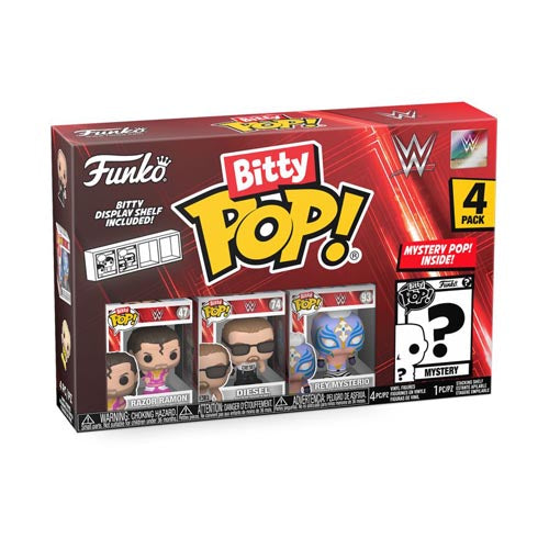 WWE Razor Ramon Bitty Pop! 4-Pack