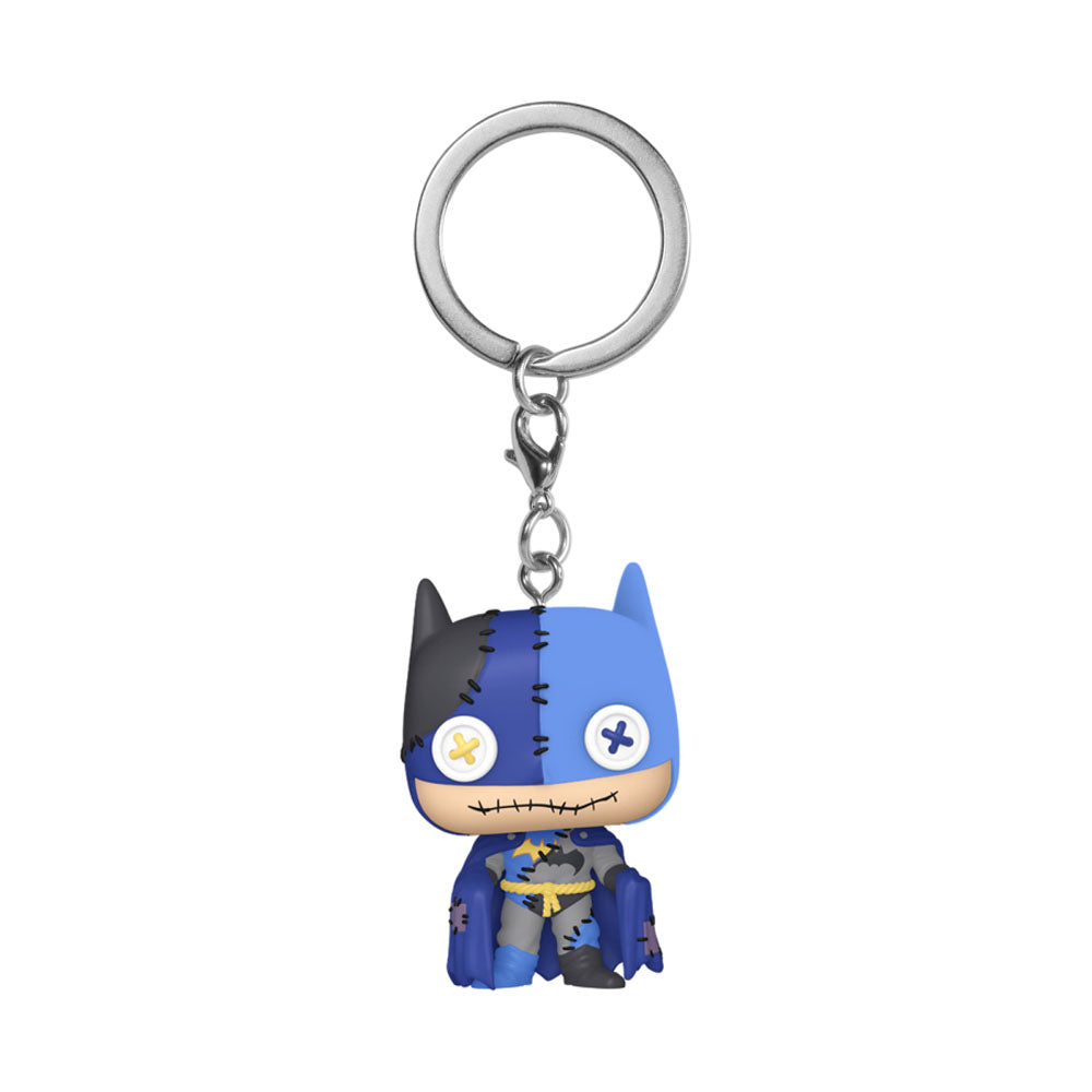 DC Comics Patchwork Batman Pop! Keychain