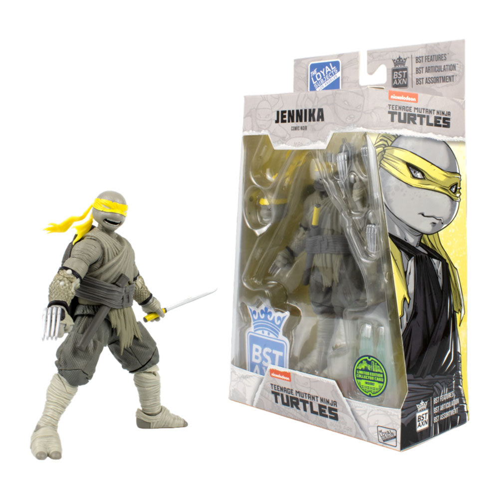 TMNT Comics Jennika Greyscale 5" BST AXN Figure Wave 3