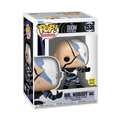 Doom Patrol Mr. Nobody Glow Pop! Vinyl