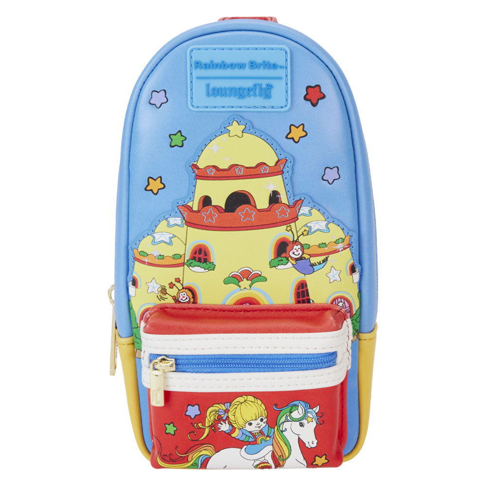 Rainbow Brite Castle Mini Backpack Pencil Case