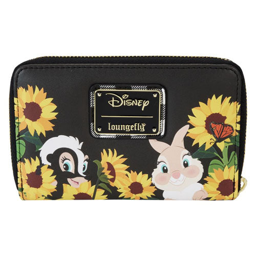 Bambi 1942 Sunflower Friends Zip Around Wallet