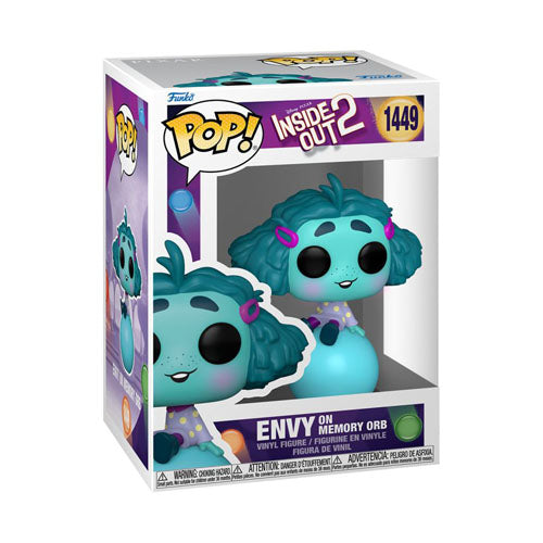 Inside Out 2 Envy on Memory Orb Pop! Vinyl