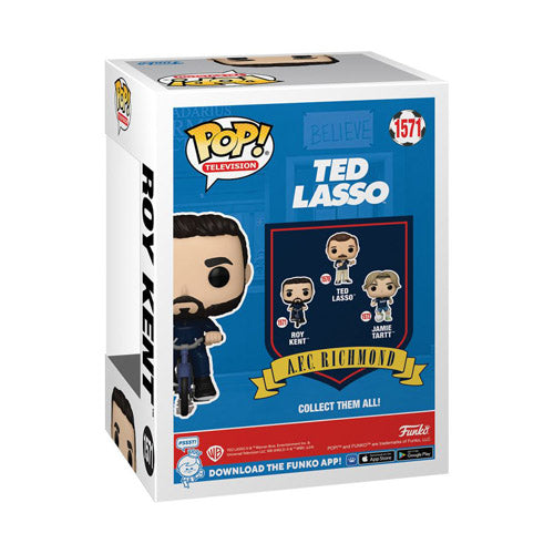 Ted Lasso Roy Kent on Bike Pop! Vinyl