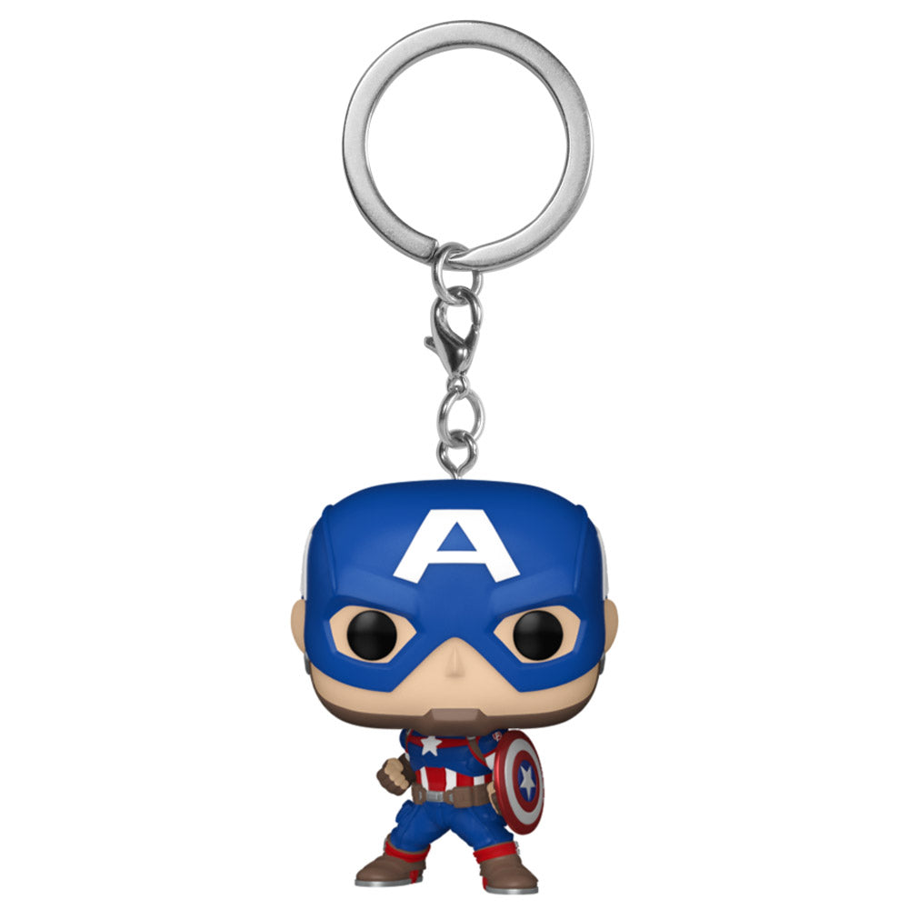 Marvel Comics Captain America New Classics Pop! Keychain