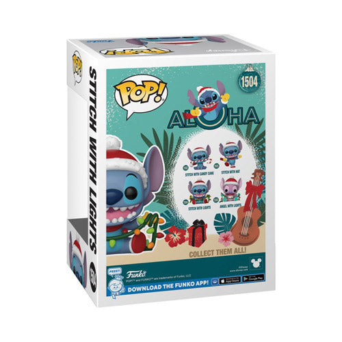 Lilo & Stitch: Stitch with Lights Holiday Pop! Vinyl