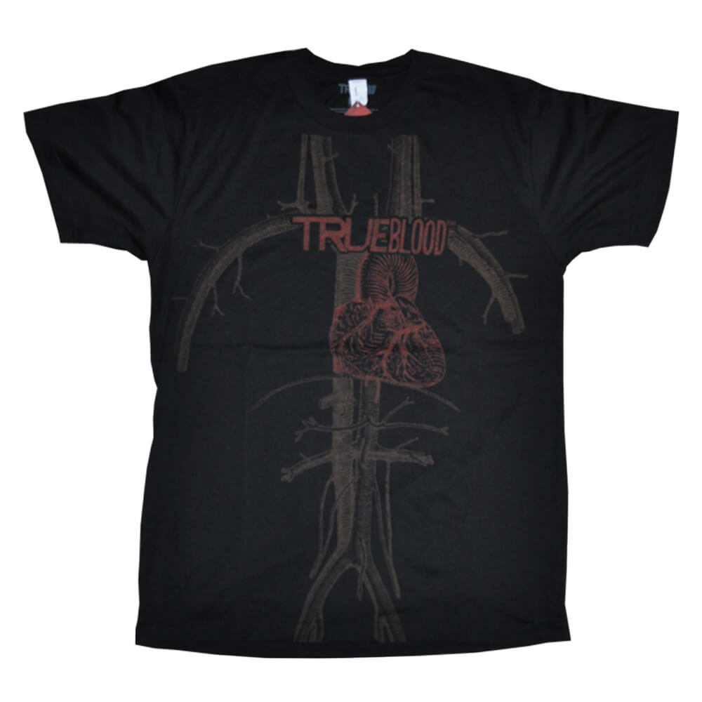 True Blood Heart Logo Man T-shirt