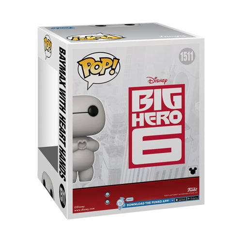 Big Hero 6 Baymax with Heart Hands 6" Pop! Vinyl
