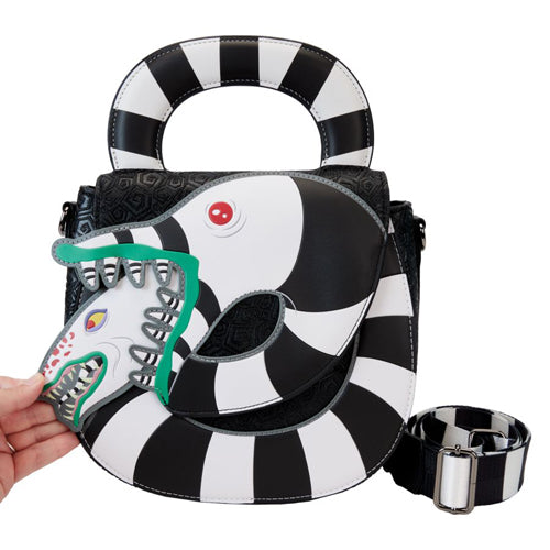 Beetlejuice Sandworm Crossbody Bag