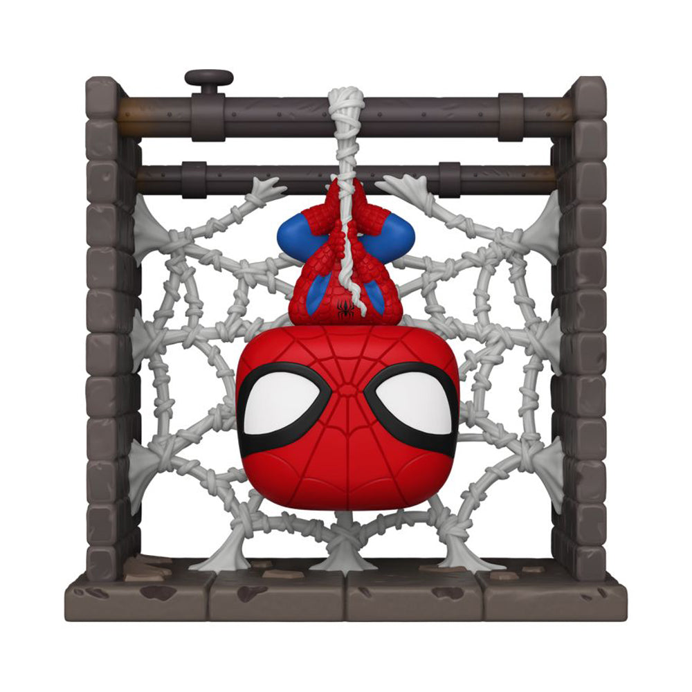 Marvel Comics Spider-Man in Webs US Exclusive Pop! Deluxe