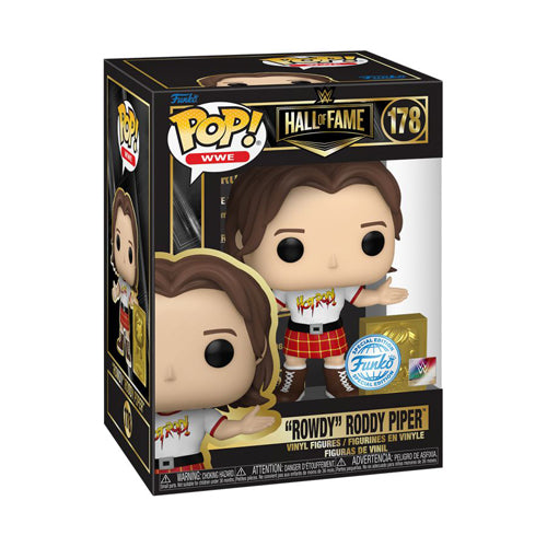 WWE: Hall of Fame Rowdy Roddy Piper US Exclsuvie Pop! Vinyl